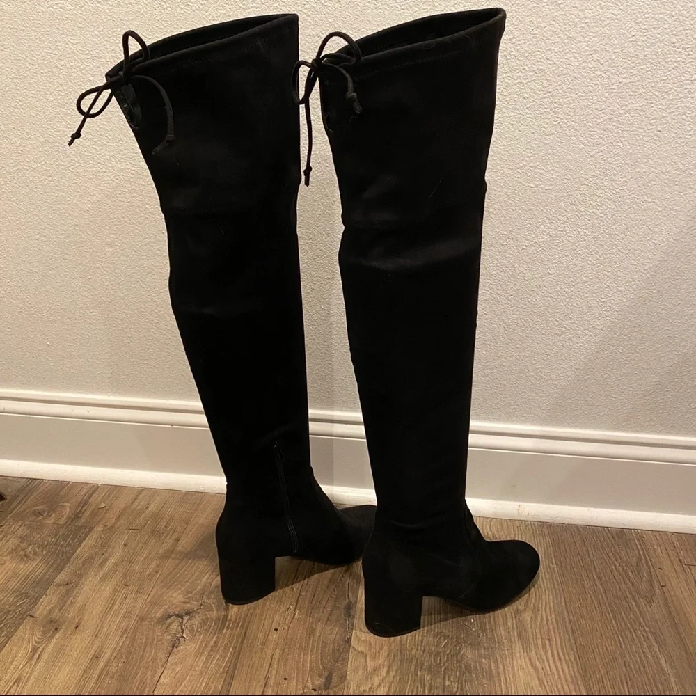 Unisa black otk boots